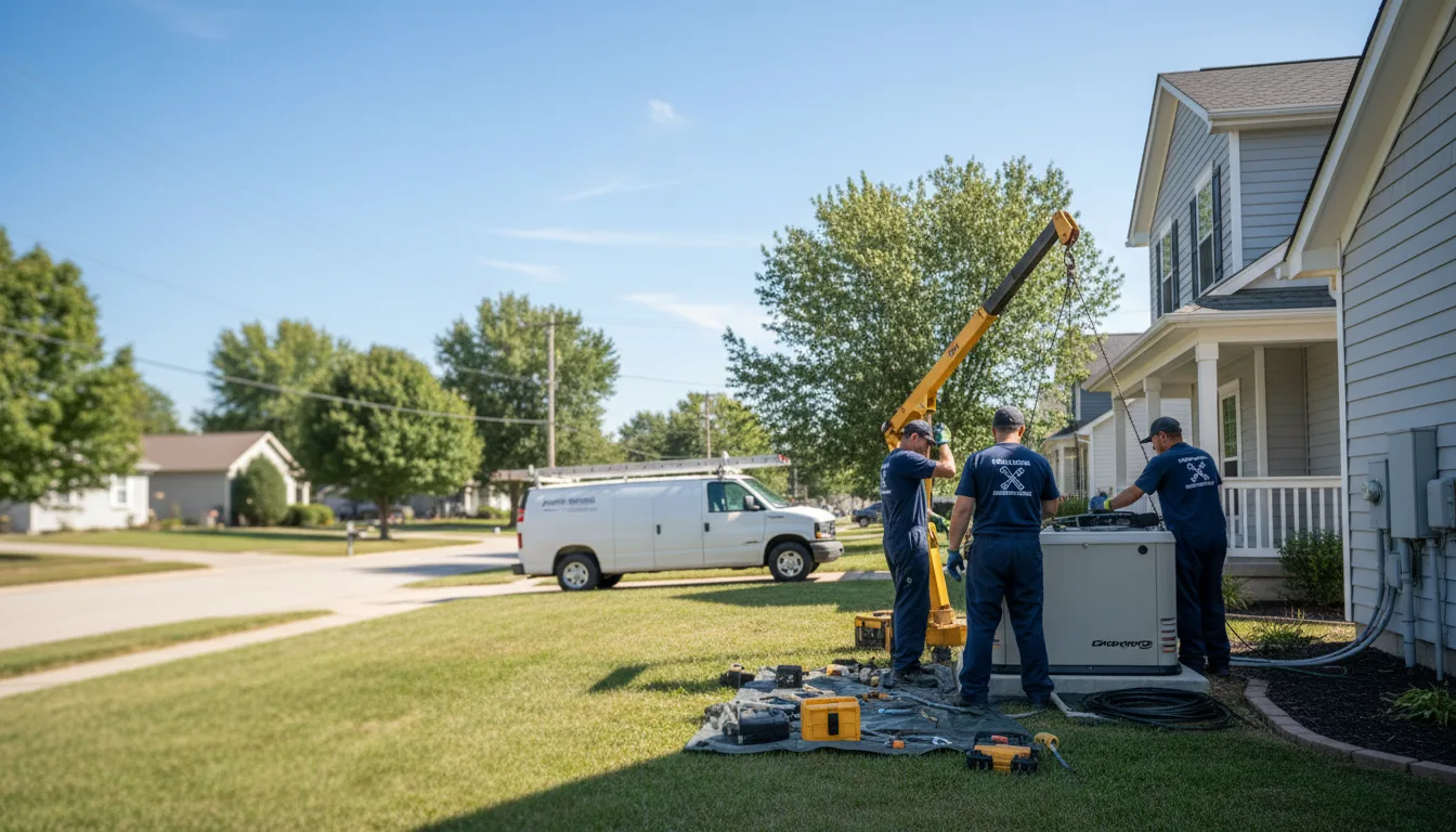 Generator Installation in Thayer, IA near me
